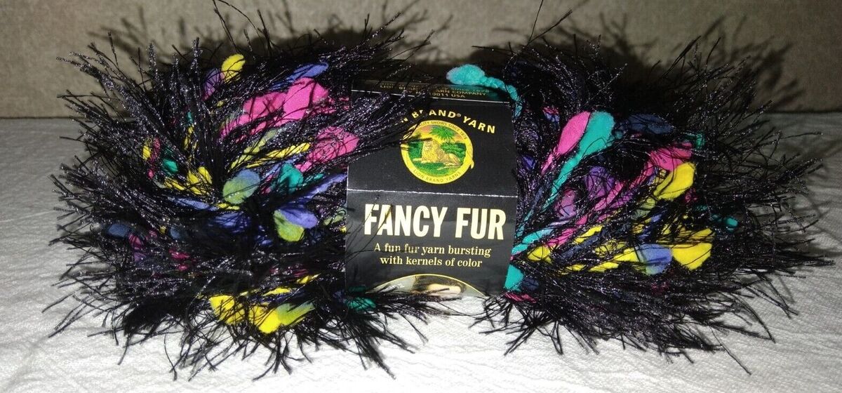 Lion Brand Fun Fur Fancy Fur Eyelash Yarn Choose Your Color