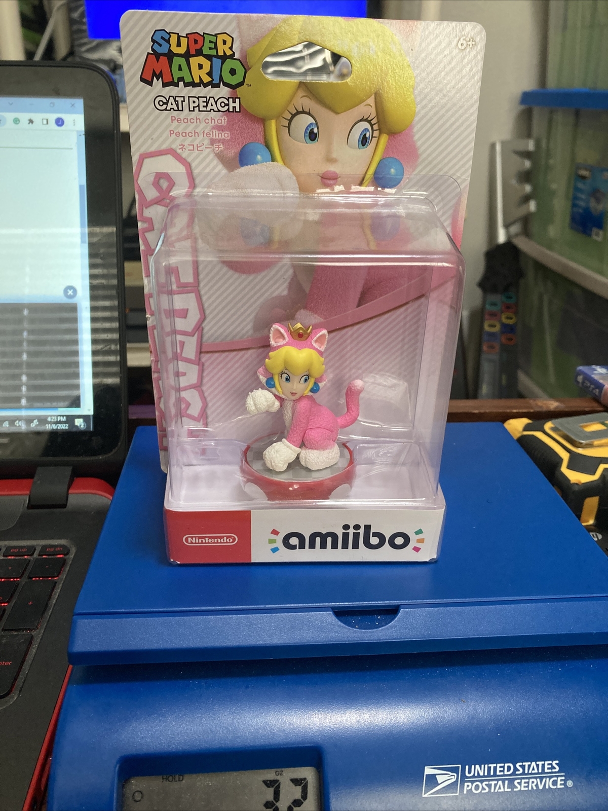 Nintendo Amiibo Mario Feline and Peach Felina (2 in 1 Pack)