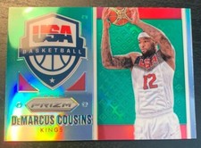 2015-16 Panini Prizm USA Basketball Prizms GREEN #6 DeMarcus Cousins Kings Pels