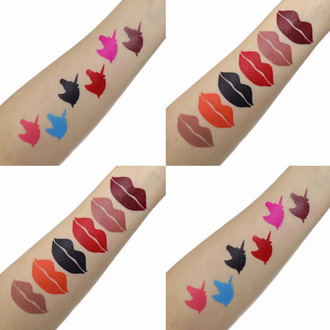 Stencils For Makeup Swatches Free | Saubhaya Makeup