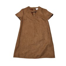 Julie Brown NYC Women's Brown Faux Suede Dress Catie / Valerie Style 6 - 18x33