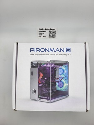 SunFounder Pironman 5 Mini-ITX Case for Raspberry Pi 5, RGB Fan, NVMe SSD Slot