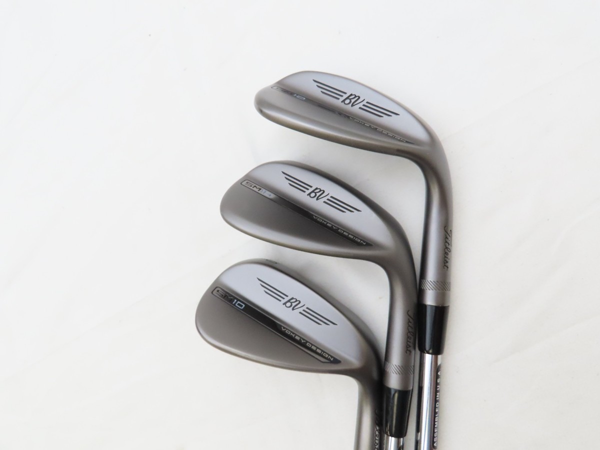 Titleist Vokey SM10 Nickel Wedge Set Modus Tour 120 Stiff Flex 