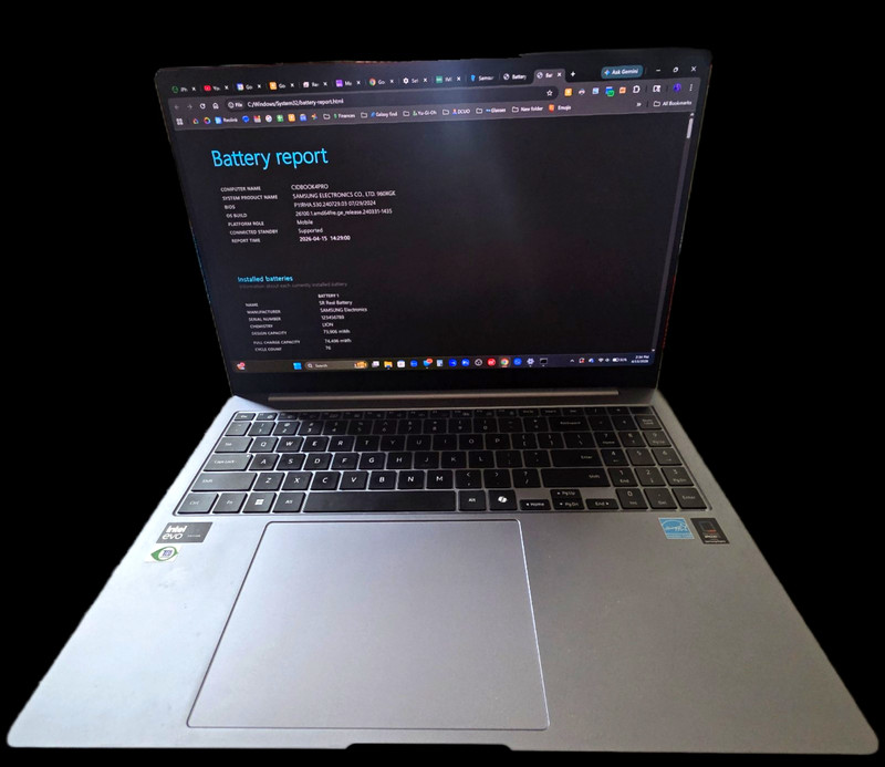 Samsung Galaxy Book4 Pro 16" Core Ultra 7 155H 32GB 1TB Gray Win11 Pro