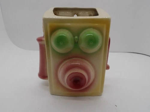 Vintage Shawnee Ceramic Pottery Wall Hanging Planter 529 Telephone
