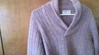 Vtg Lord Jeff Sweater M British 100% Fine Worsted Wool USA Ribbed Shawl Collar — photo 8