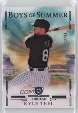 2025 Panini Boys of Summer Blue 12/99 Kyle Teel #79 ez6
