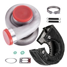 Gt45 Turbocharger Universal 1.05 Ar T4 V-band For 3.0-6.0lsilicone Heat Shield