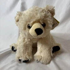 Cuddlekins Wild Republic Detroit Zoo Polar Bear Baby 12” Plush White Stuffed