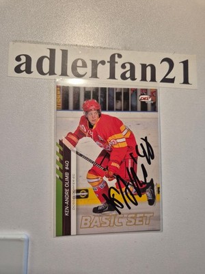 DEL 13-14 2013-2014 Basic Set SIGNIERT Ken Andre Olimb Düsseldorfer EG