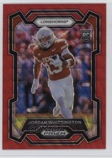 2024 Panini Prizm Draft Picks Ruby Wave Prizm Jordan Whittington #170 00ht