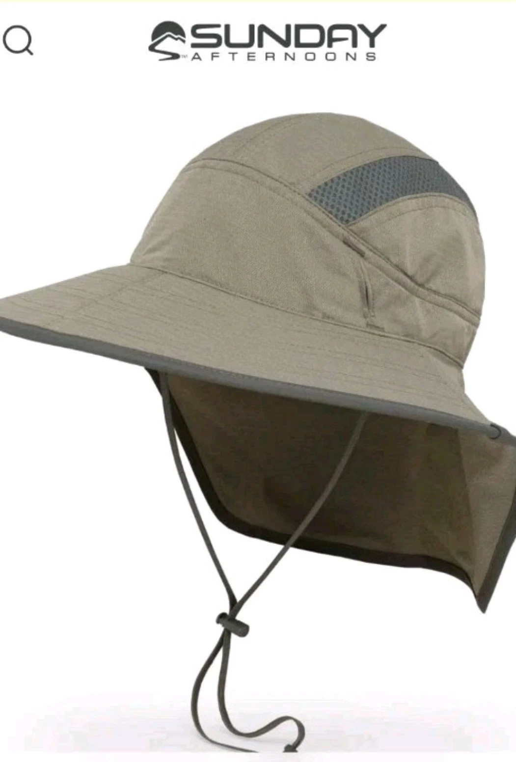 Sunday Afternoons Bucket Hat Large/xlarge, designed with a UPF 50+, Beige