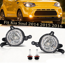 Front Fog Lights For 2014-2016 Kia Soul Assembly Wbulbs Passengerdriver Side