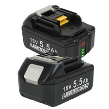 For Makita 18V 5500mAh Li-Ion Battery BL1860B BL1850B BL1840 BL1830 /UK Charger
