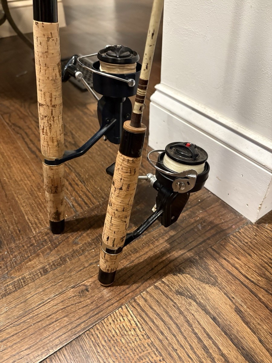 Garcia Mitchell 524 And Garcia Mitchell 510 Fork Foot Reels +