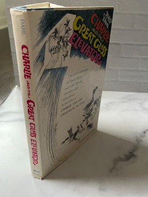 Charlie and the Great Glass Elevator by Roald Dahl (1972, Library Binding)