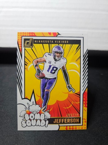 Justin Jefferson #20 2024 Panini Donruss Bomb Squad card