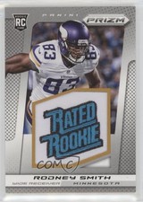 2013 Panini Prizm Rated Rookie Manufactured Rodney Smith #280 Patch 3hd