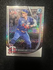 2025 Bowman Chrome Mojo Refractor Brooks Lee RC #72 Minnesota Twins