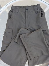 BSA Boy Scout Relaxed Switchback Uniform Pants Green X-Small 26"W X 36 Unhemmed
