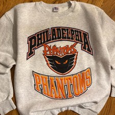 Philadelphia Phantoms AHL Hockey 90’s Crewneck Sweater reprint VK07501
