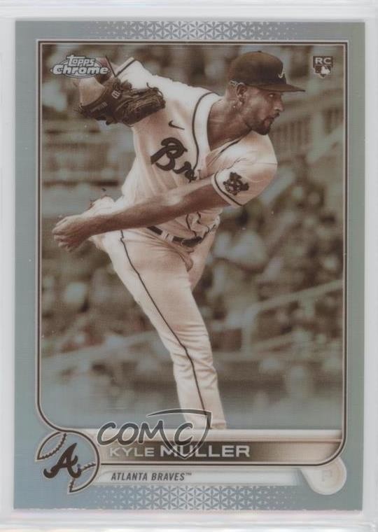 2022 Topps Chrome Sepia Refractor Kyle Muller #70 0nr3
