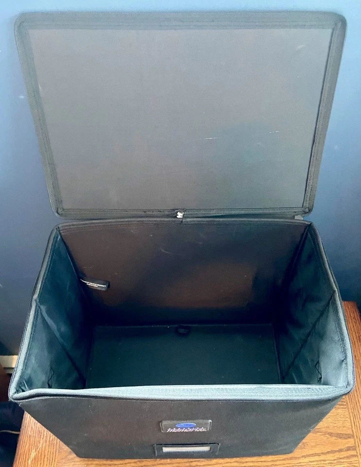 Bolsa tote Creative Memories grande armazenamento POD / zíper 15”x10”x13” - Imagem 4 de 4