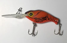 WORDEN'S HAWG BOSS SUPER TOAD II ORANGE CRAWFISH BASS FRESHWATER FISHING LURE