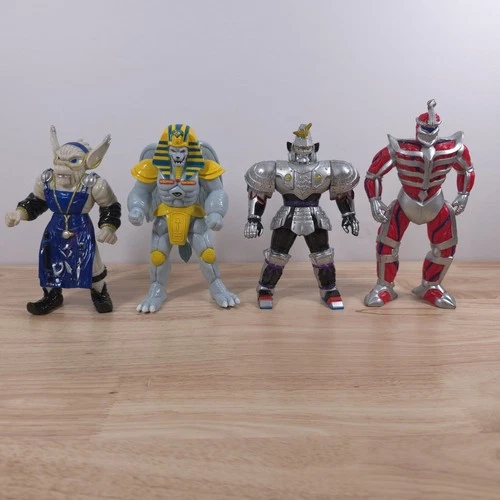 VTG MMPR Evil Space Aliens Mighty Morphin Power Rangers Bandai Lot of 4