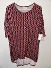 LulaRoe Irma Shirt Womens  Size Small Stretch High Low Tunic Top NWT