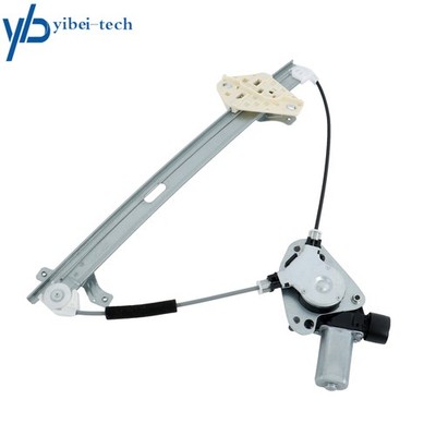 Front&Left Driver Power Window Regulator Motor For Honda Accord 4 Door 2003-2007