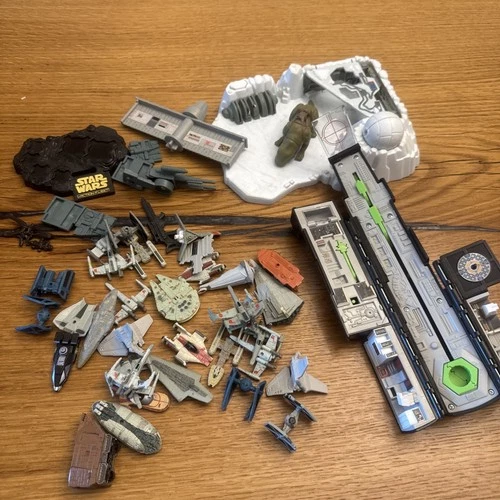 Star Wars Vintage 1990’s Misc Lot 27th Battleships And More