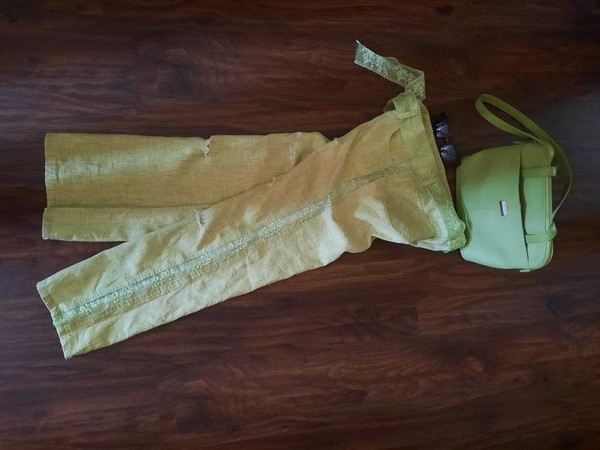 Women Dolce & Gabbana Trousers Green Cotton 38 / M #3BIZ