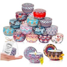 Pack Scented Candles Gift Set, Baby Shower Bridal Favors for Guests 24