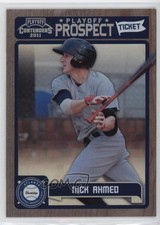 2011 Playoff Contenders Prospect Tickets 72/99 Nick Ahmed #RT21 0t2