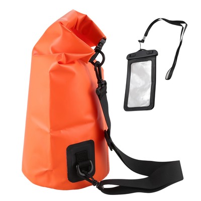 Wasserdichter Pack  Dauerhaft Rollen Top Kompression Packsack mit Handy HüL9060
