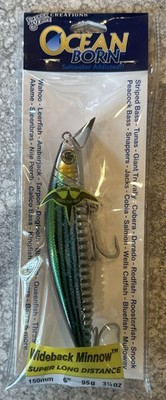 Ocean Born Wideback Minnow 150 Super Long Distance Mullet