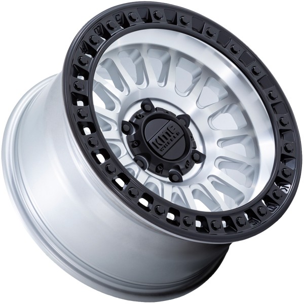 KMC KM552 IMS 18x9 8x180 +18mm Machined/Black Wheel Rim 18