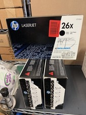 3x Genuine HP 26X CF226X Black Toner LaserJet Pro M402 M426 Used OEM