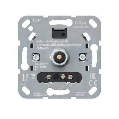 Gira LED-Dimmereinsatz 238900 Dimmer LED-Dimmereinsatz
