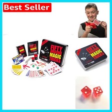 Ultimate Kids Magic Set with 50 Tricks - Perfect Gift for Young Magicians!