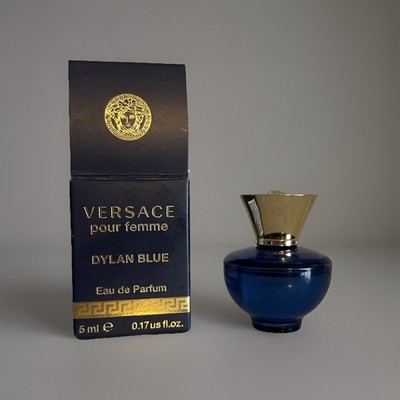 Versace Dylan Blue Pour Femme 0.17 oz EDP Perfume for Women ·New In Box·
