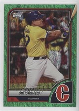 2023 Topps World Baseball Classic Green Sparkle Foil 66/75 Gio Urshela #64 o1w