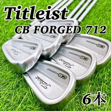 Titleist CB Forged 712 Iron Set 6-PW DG S200 Stiff Steel Shaft Men’s Golf
