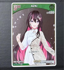 Holo Live Card Game AZKi Promo Debut Single Card Japanese Trading