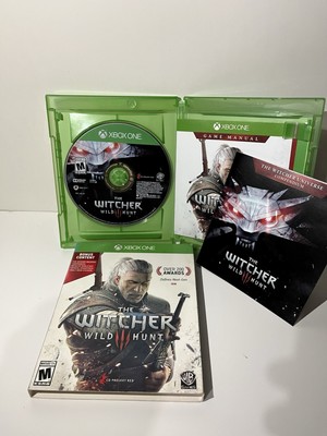 The Witcher 3 Wild Hunt for Xbox One Complete Edition with Manual