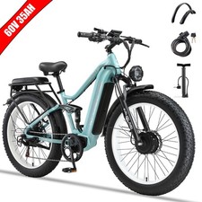 Peak 6000W Dual Motor Built-in batter 60V/35Ah Electric Mountain Bike US Stock