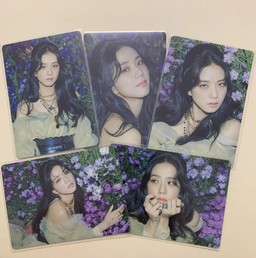 Official Blackpink Jisoo Japanese Album Flower Photocard “Pink