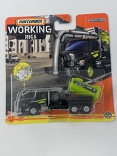 Matchbox Impianti Funzionanti Nero Freightliner M2 106 Serbatoio Tossico Camion Segnario Settico