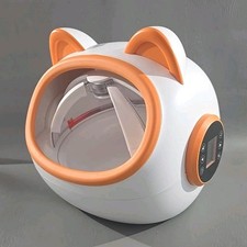 Automatic Cat Feeder 2024 Upgraded , with Collar Tag Sensor Modern Orange Color